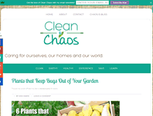 Tablet Screenshot of cleanchaos.com